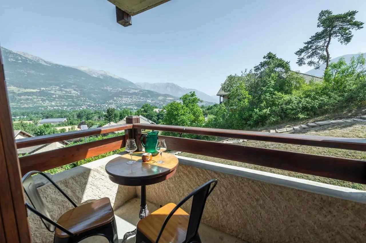 Joli T2 - Vue sur Lac - 5 min du plan d'eau d'Embrun Baratier 0*,